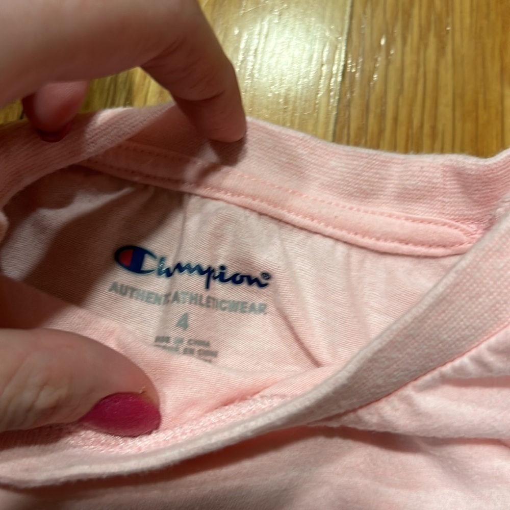 Champion size 4 girl top good condition - Picture 2 of 2